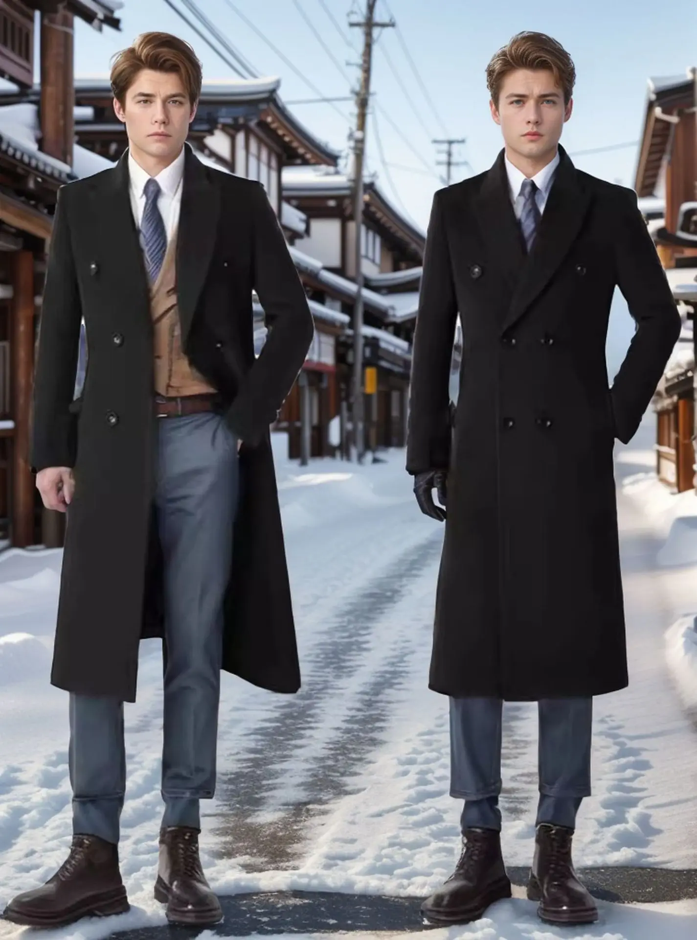 Wool Blend Wrap Coat Mans Lining Anti Fouling Dots Club Special Oblique Basic Ornate Single Breasted Adult Color Blocking Warmer
Wool Blend Wrap Coat Mans Lining Anti Fouling Dots Club Special Oblique Basic Ornate Single Breasted Adult Color Blocking Warmer