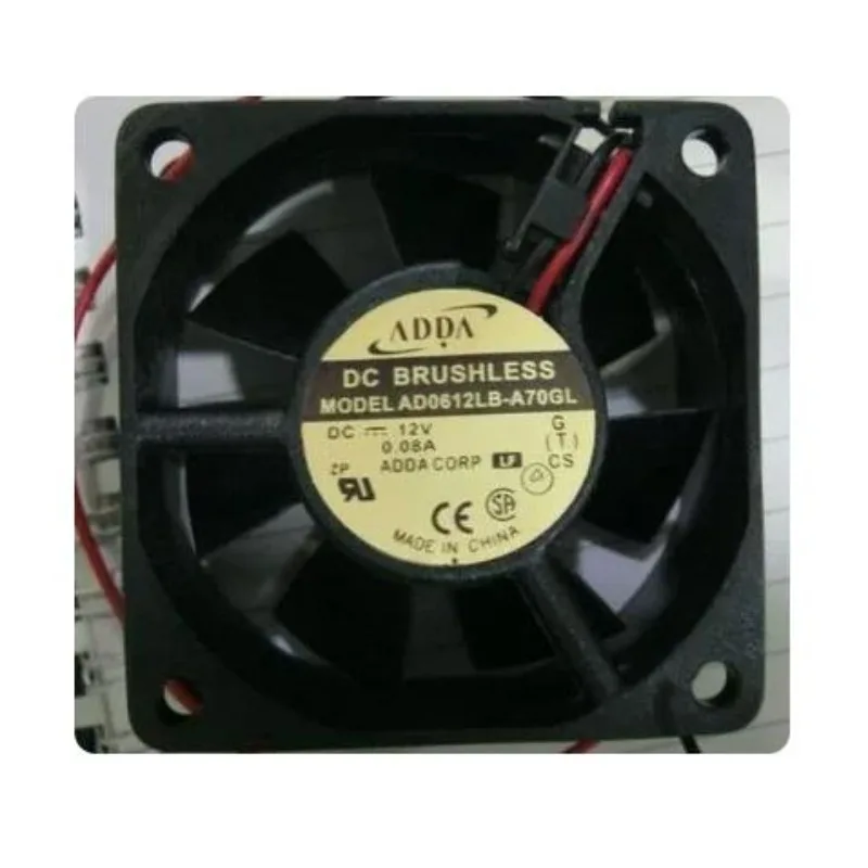 New Cooler Fan for ADDA AD0612LB-A70GL 6025 12V 0.08A 6025 6cm 60x60x25mm
New Cooler Fan for ADDA AD0612LB-A70GL 6025 12V 0.08A 6025 6cm 60x60x25mm