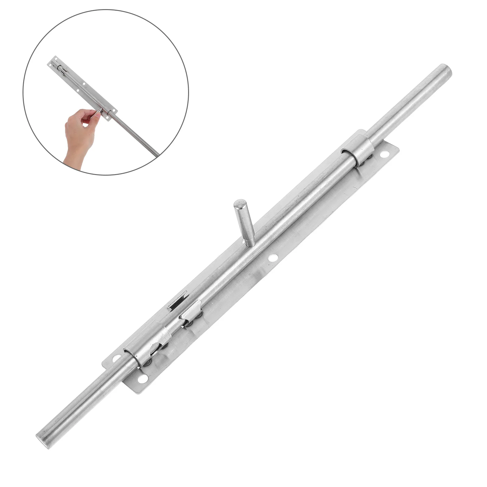 38.5cm Slide Bolt Latch Stainless Steel French Door Lock Durable Security Hardware Fence Gate Drop Rod Slide Bolt Latch
38.5cm Slide Bolt Latch Stainless Steel French Door Lock Durable Security Hardware Fence Gate Drop Rod Slide Bolt Latch