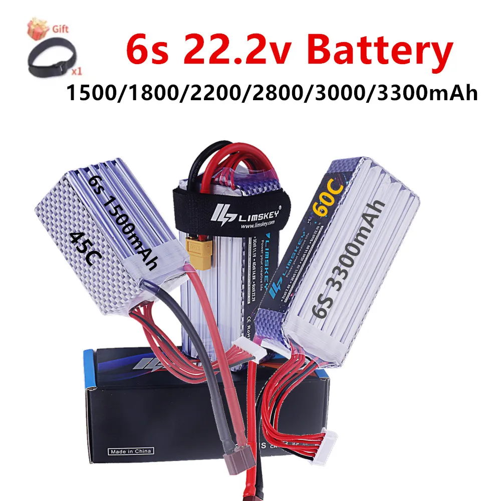 22.2V LIPO Battery 6S Battery 1500mah 1800mah 2200mah 2800mah 3300mah With XT60 DEANS T XT90 For Drone RC Racing Car Vehicles
22.2V LIPO Battery 6S Battery 1500mah 1800mah 2200mah 2800mah 3300mah With XT60 DEANS T XT90 For Drone RC Racing Car Vehicles