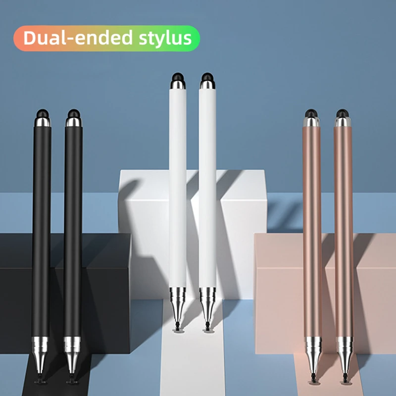 2 in 1 Stylus Pen For iPhone iPad Mobile Phone Android Tablet Thin Tip Capacitive Pen Touch Screen Note Drawing Pencil TouchPen
2 in 1 Stylus Pen For iPhone iPad Mobile Phone Android Tablet Thin Tip Capacitive Pen Touch Screen Note Drawing Pencil TouchPen
