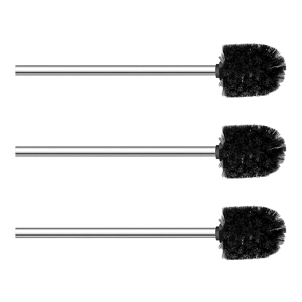 3pcs Toilet Brush Set Stainless Steel PP Powerful Bristles Compact Space Saving Bathroom Cleaning Tool Modern Style
3pcs Toilet Brush Set Stainless Steel PP Powerful Bristles Compact Space Saving Bathroom Cleaning Tool Modern Style