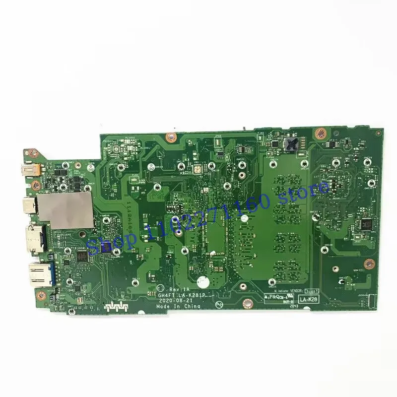 GH4FT LA-K281P For Acer SF314-59 With SRK05 I5-1135G7 CPU Mainboard NBA0P11003 Laptop Motherboard 100% Fully Tested Working Well
GH4FT LA-K281P For Acer SF314-59 With SRK05 I5-1135G7 CPU Mainboard NBA0P11003 Laptop Motherboard 100% Fully Tested Working Well