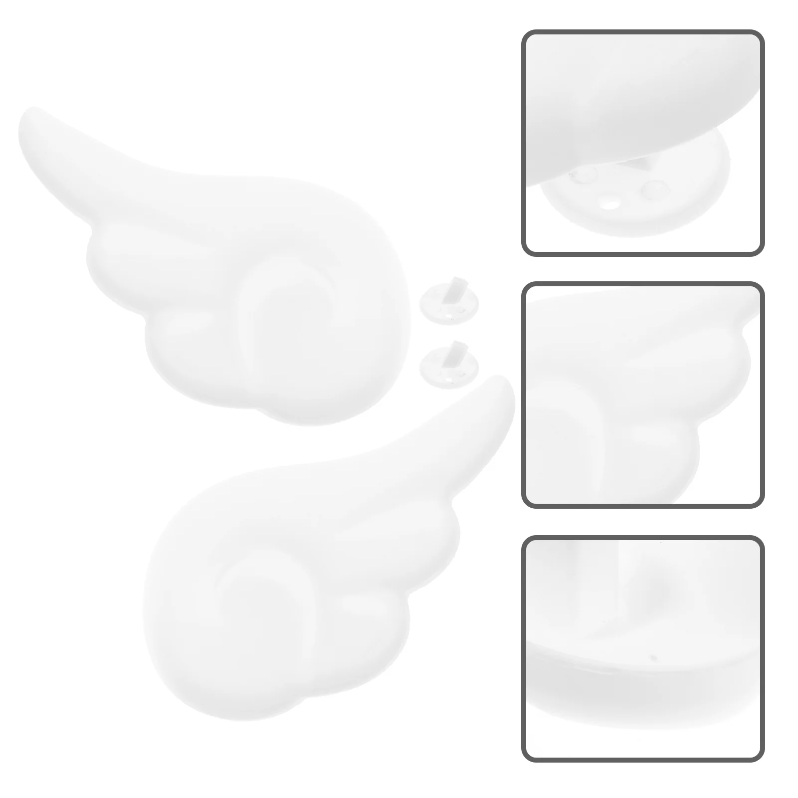 2 Pcs Wing Decoration Wings for Crafts Kids Miniature Angels Cute Accessories Headdress Model Fairy Costume
2 Pcs Wing Decoration Wings for Crafts Kids Miniature Angels Cute Accessories Headdress Model Fairy Costume