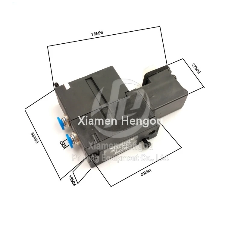 M2.184.1111/05 Solenoid Valve MEBH-4/2-QS-4-SA for SM102 CD102 SM52 PM52 Offset Printing Machine Spare Parts
M2.184.1111/05 Solenoid Valve MEBH-4/2-QS-4-SA for SM102 CD102 SM52 PM52 Offset Printing Machine Spare Parts