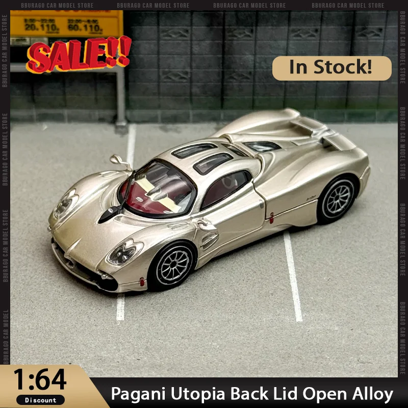 New In Stock Cm 1:64 Pagani Utopia Champagne Gold Alloy Miniature Diecast Ornaments Pagani Back Lid Open Custom Toys Kids Gift
New In Stock Cm 1:64 Pagani Utopia Champagne Gold Alloy Miniature Diecast Ornaments Pagani Back Lid Open Custom Toys Kids Gift