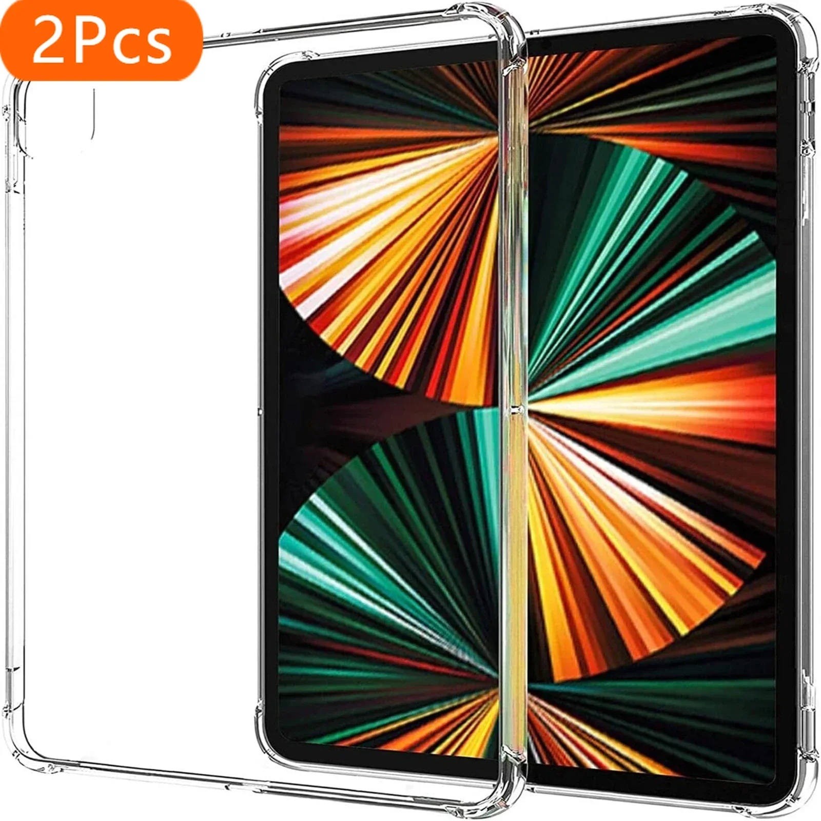 Прозрачный чехол из 2 шт. для iPad Pro 11 2021 3-го поколения, противоударная подушка безопасности из ТПУ, защитный чехол от царапин для iPad Pro 11 дюймов 202
Прозрачный чехол из 2 шт. для iPad Pro 11 2021 3-го поколения, противоударная подушка безопасности из ТПУ, защитный чехол от царапин для iPad Pro 11 дюймов 202