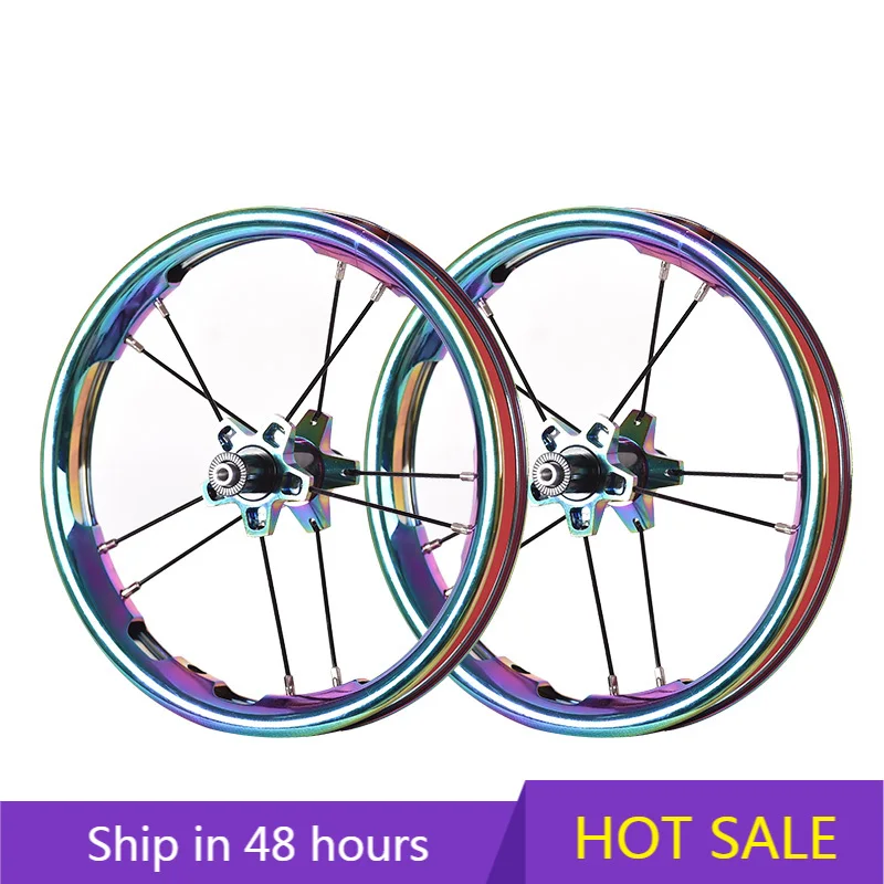 POWER LEAP 2022 12-Inch Aluminum Alloy Bicycle Wheelset with V Brake & Sliding Disc Brake Clincher Tires Featuring Straight Pull
POWER LEAP 2022 12-Inch Aluminum Alloy Bicycle Wheelset with V Brake & Sliding Disc Brake Clincher Tires Featuring Straight Pull