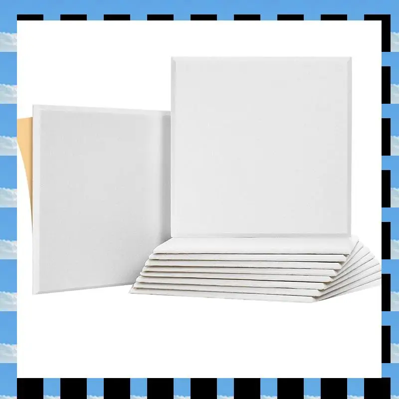 ABME 10Pack Sound Proof Panels For Walls,Self-Adhesive Acoustic Panels 12X12x0.4In For Recording Studio,Office,Home
ABME 10Pack Sound Proof Panels For Walls,Self-Adhesive Acoustic Panels 12X12x0.4In For Recording Studio,Office,Home