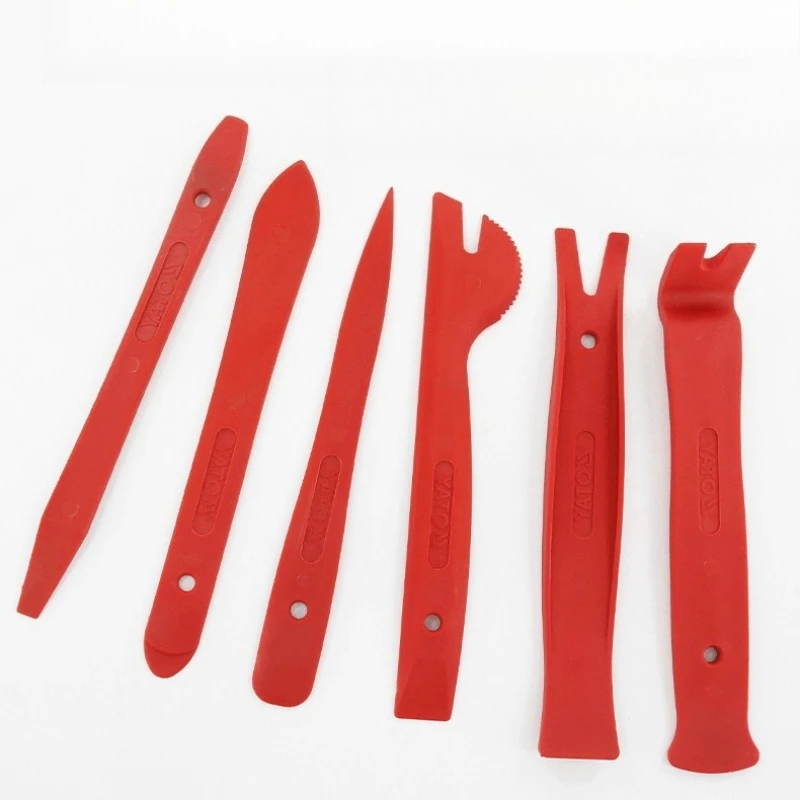 Car Trim Removal Tool Kit, Auto Audio Dashboard Door Panel Pry Tool Set with Non-Scratch Pry Bar for Stereo Installation
Car Trim Removal Tool Kit, Auto Audio Dashboard Door Panel Pry Tool Set with Non-Scratch Pry Bar for Stereo Installation