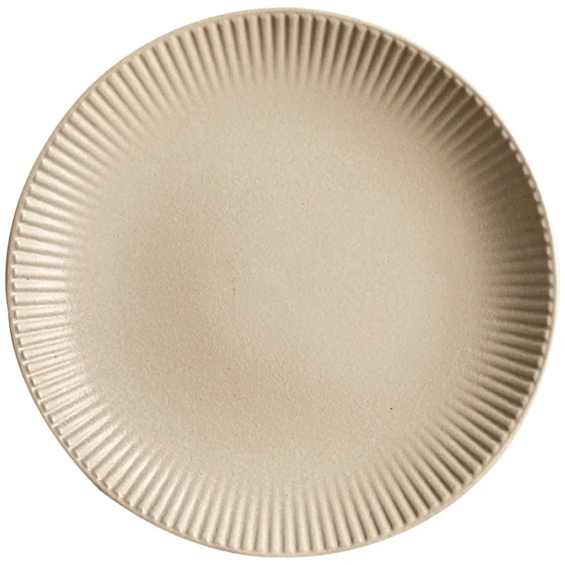 Owner's Own Large-inch Vertical Relief Western Food Household Vegetable Pasta Restaurant Plate Steak Plate
Owner's Own Large-inch Vertical Relief Western Food Household Vegetable Pasta Restaurant Plate Steak Plate