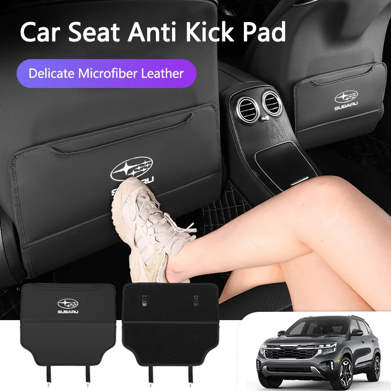 1pc For Subaru Forester XV STI Legacy BRZ Crosstrek Ascent Car Anti-kick Pad Pu Leather Auto Seat Back Protection Pads Cover
1pc For Subaru Forester XV STI Legacy BRZ Crosstrek Ascent Car Anti-kick Pad Pu Leather Auto Seat Back Protection Pads Cover