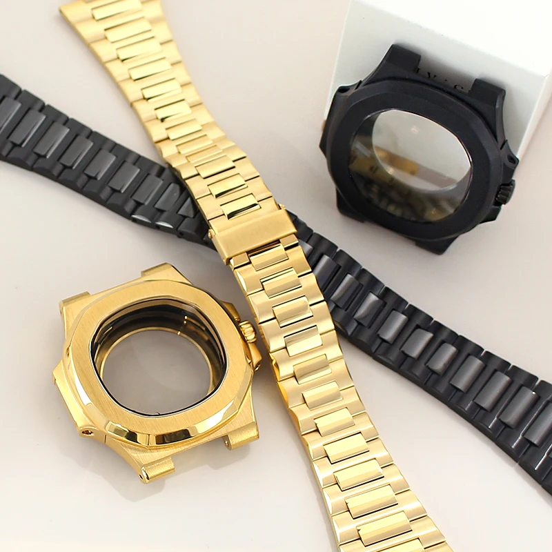 Square 40mm NH35 Watch Case Sapphire For Nautilus NH34 NH35/36 NH38 4R36 7S26 Movement 29.8mm Dial 316L Stainless Steel Bracelet
Square 40mm NH35 Watch Case Sapphire For Nautilus NH34 NH35/36 NH38 4R36 7S26 Movement 29.8mm Dial 316L Stainless Steel Bracelet