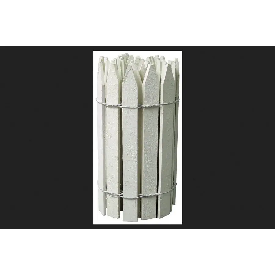 144 in. L x 16 in. H Wood White Garden Fence
144 in. L x 16 in. H Wood White Garden Fence