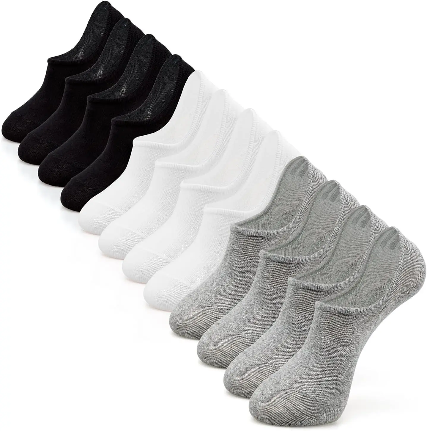 Low Cut Ankle Socks for Women & Men, Anti-Slip Athletic Running Casual Invisible Liner
Low Cut Ankle Socks for Women & Men, Anti-Slip Athletic Running Casual Invisible Liner