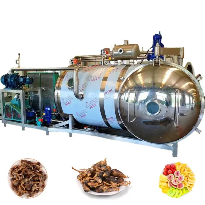 Fruit, vegetable, meat products, food, low-temperature steel vacuum freeze-drying machine experimental freeze-drying equipment
Fruit, vegetable, meat products, food, low-temperature steel vacuum freeze-drying machine experimental freeze-drying equipment