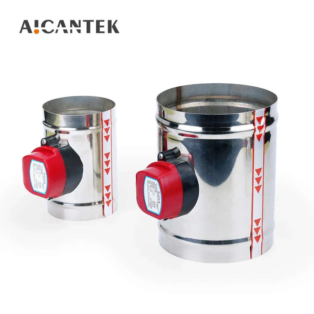 220V/12V/24V Stainless Steel 201 Motorized Damper Solenoid Valve 4/5 inch Air Duct Vent 100/125 mm
220V/12V/24V Stainless Steel 201 Motorized Damper Solenoid Valve 4/5 inch Air Duct Vent 100/125 mm