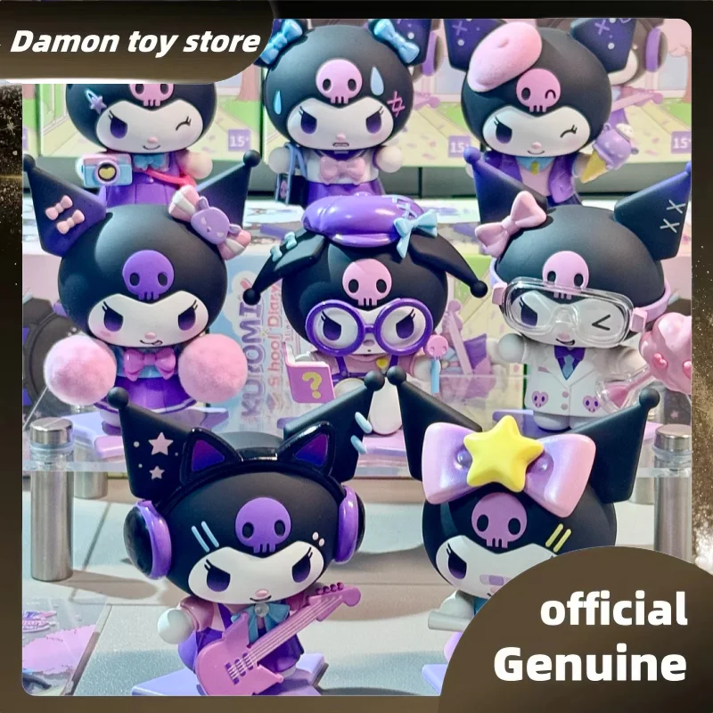 New Genuine Kuromi School Diary Series Figures Blind Box Lovely Collectible Model Dolls Kuromi School Style Mystery Box As Gifts
New Genuine Kuromi School Diary Series Figures Blind Box Lovely Collectible Model Dolls Kuromi School Style Mystery Box As Gifts