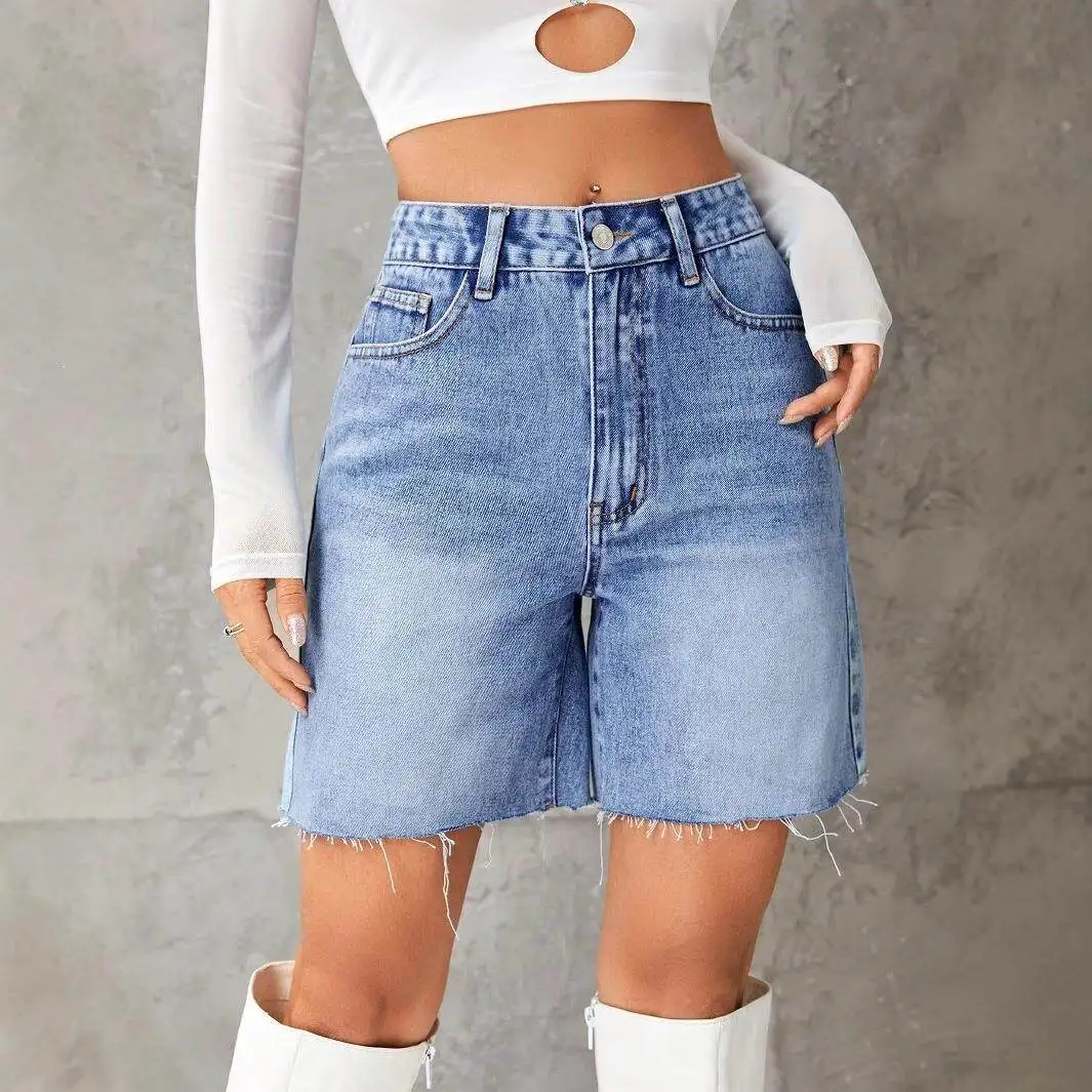 High Waist Denim Shorts Women's Fashion Casual Shorts Seven Sleeve Five Pants Autumn Season No Brand
High Waist Denim Shorts Women's Fashion Casual Shorts Seven Sleeve Five Pants Autumn Season No Brand