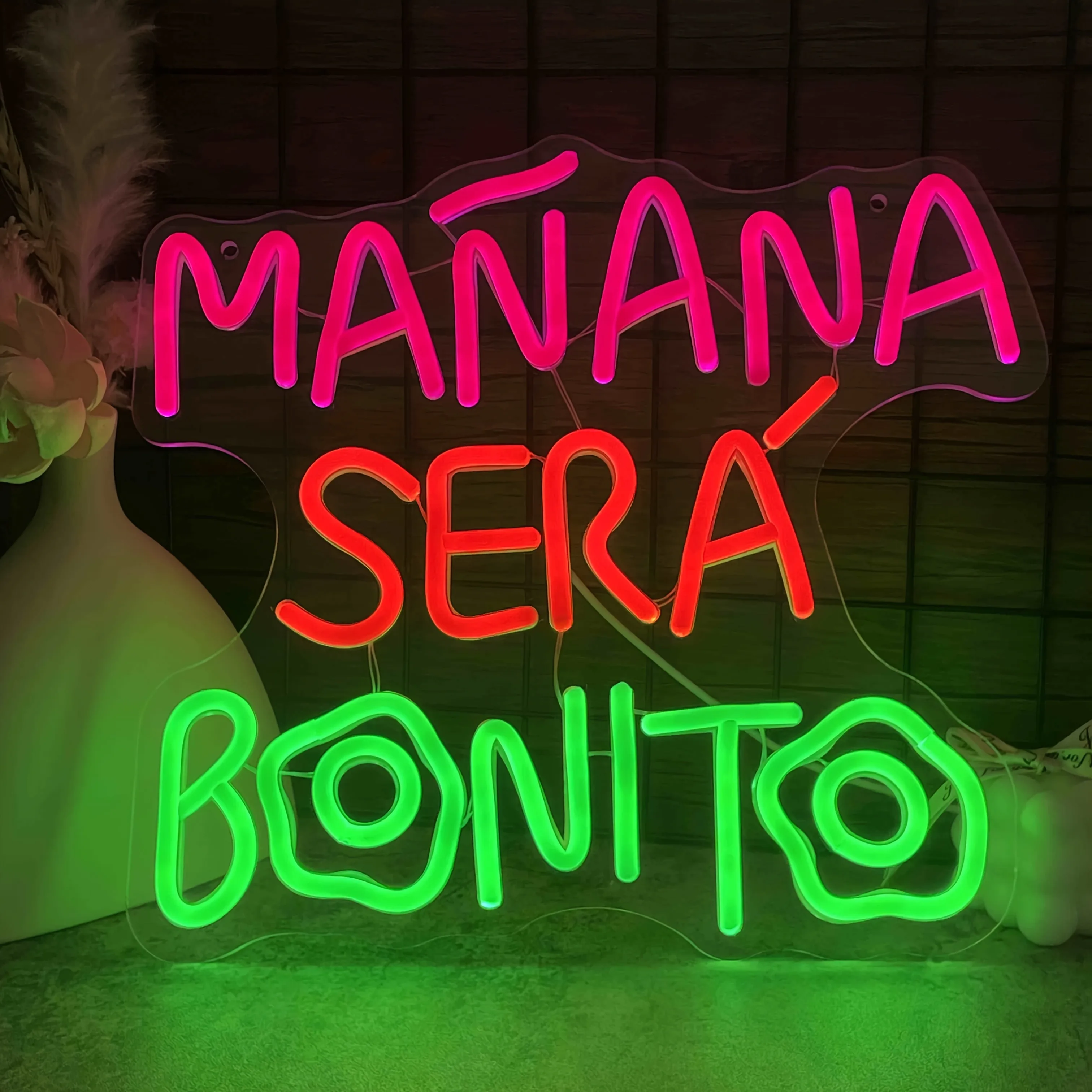 Завтра будет чудесно, неоновая вывеска, светодиодный декоративный светильник с питанием от USB для музыкальной комнаты, спальни, гостиной, офисной сцены, украшения
Завтра будет чудесно, неоновая вывеска, светодиодный декоративный светильник с питанием от USB для музыкальной комнаты, спальни, гостиной, офисной сцены, украшения