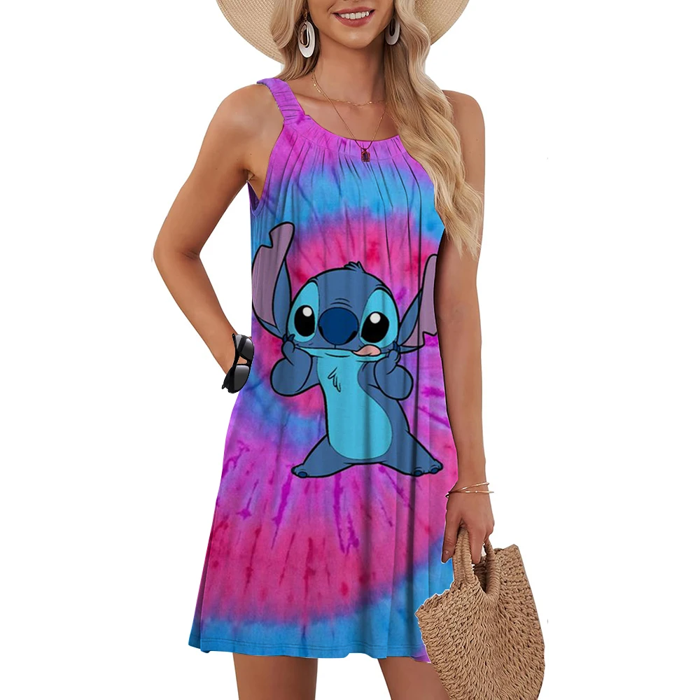 Beach Skirt Disney Lilo&Stitch Women's Strap Skirt Elegant Clothing Casual Robe Graduation Party Skirt Top Sexy Pink Sleeveless
Beach Skirt Disney Lilo&Stitch Women's Strap Skirt Elegant Clothing Casual Robe Graduation Party Skirt Top Sexy Pink Sleeveless