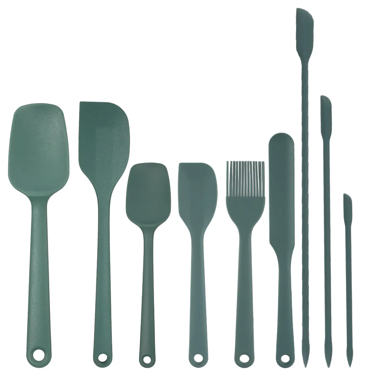 6/9 Pieces Silicone Bakeware Spatula Set Food Grade Non Stick Heat Resistant Spatulas Cooking Kitchen Essentials Baking Tools
6/9 Pieces Silicone Bakeware Spatula Set Food Grade Non Stick Heat Resistant Spatulas Cooking Kitchen Essentials Baking Tools