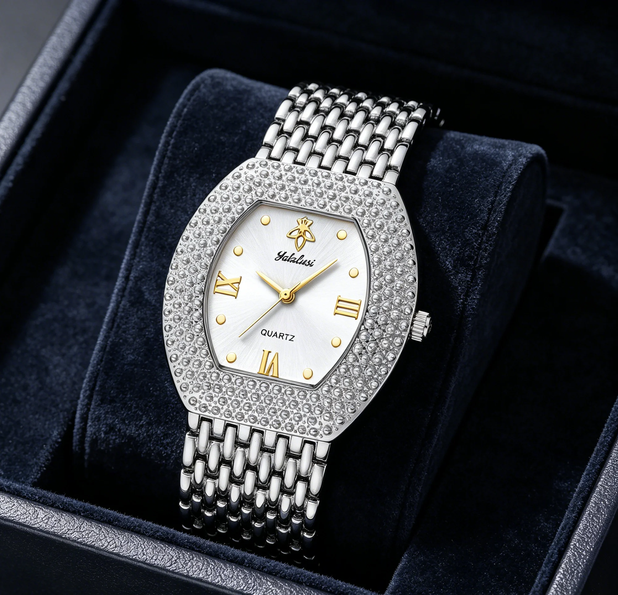 YaLaLuSi Fashion Watch Waterproof Sports Wristwatch Diamond-encrusted Luxury Quartz Watch for Men Women with Free Shipping
YaLaLuSi Fashion Watch Waterproof Sports Wristwatch Diamond-encrusted Luxury Quartz Watch for Men Women with Free Shipping