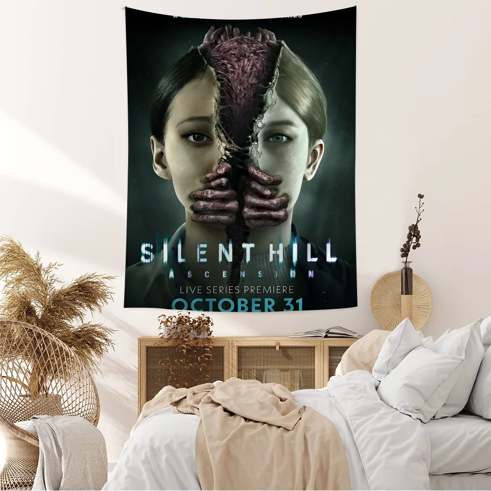 Настенный Гобелен Silent Hill DIY подвесной Таро Hippie настенные коврики Dorm домашний декор
Настенный Гобелен Silent Hill DIY подвесной Таро Hippie настенные коврики Dorm домашний декор