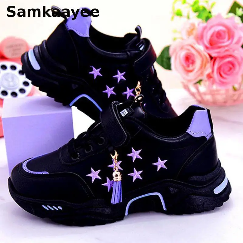 5-18y Children Sneakers Girls Casual Shoes Spring Autumn Kids Breathable Soft Soled Anti-slip Cartoon Princess Walking Footwear
5-18y Children Sneakers Girls Casual Shoes Spring Autumn Kids Breathable Soft Soled Anti-slip Cartoon Princess Walking Footwear