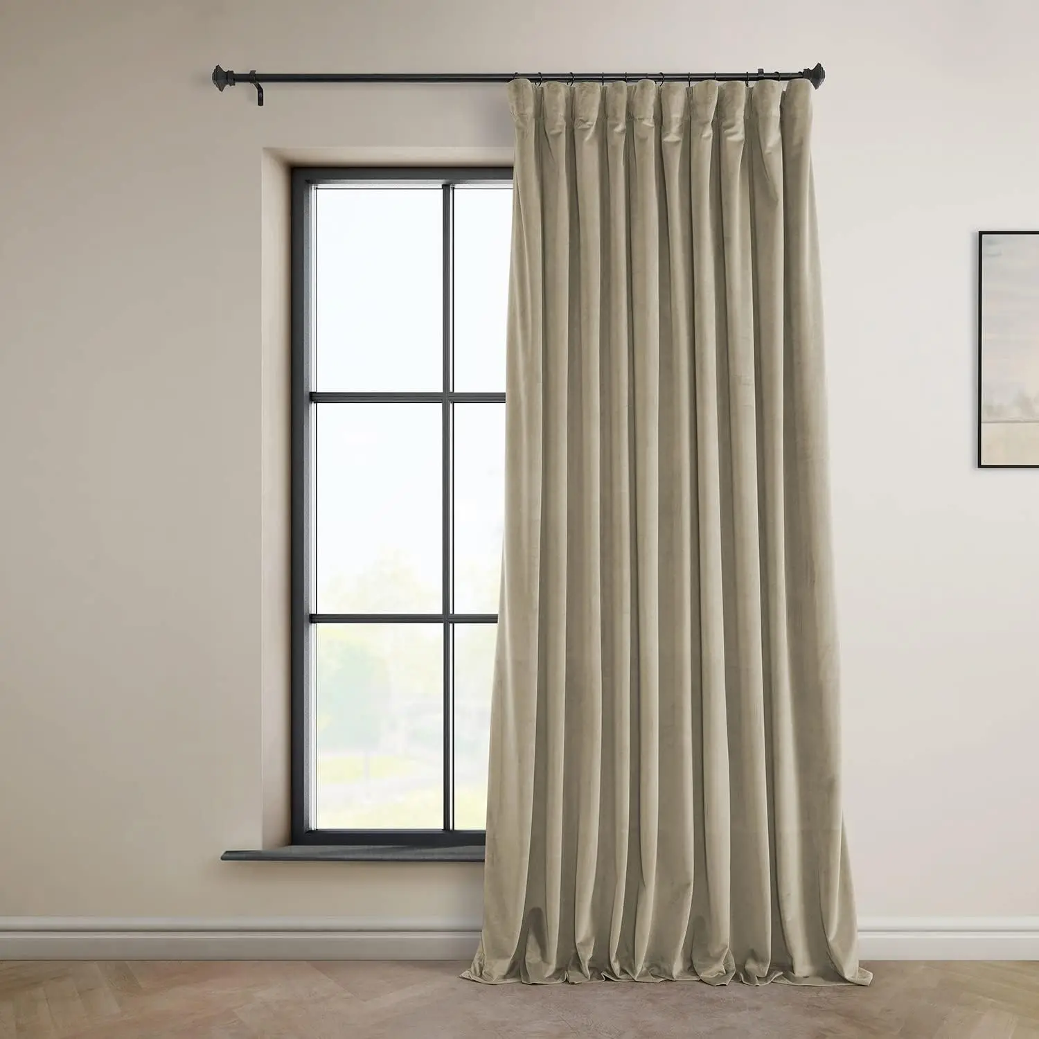 Heritage Plush Velvet Curtains 108 Inches Long Room Darkening Curtains for Bedroom & Living Room 100W x 108L, (1 Panel), Light B
Heritage Plush Velvet Curtains 108 Inches Long Room Darkening Curtains for Bedroom & Living Room 100W x 108L, (1 Panel), Light B