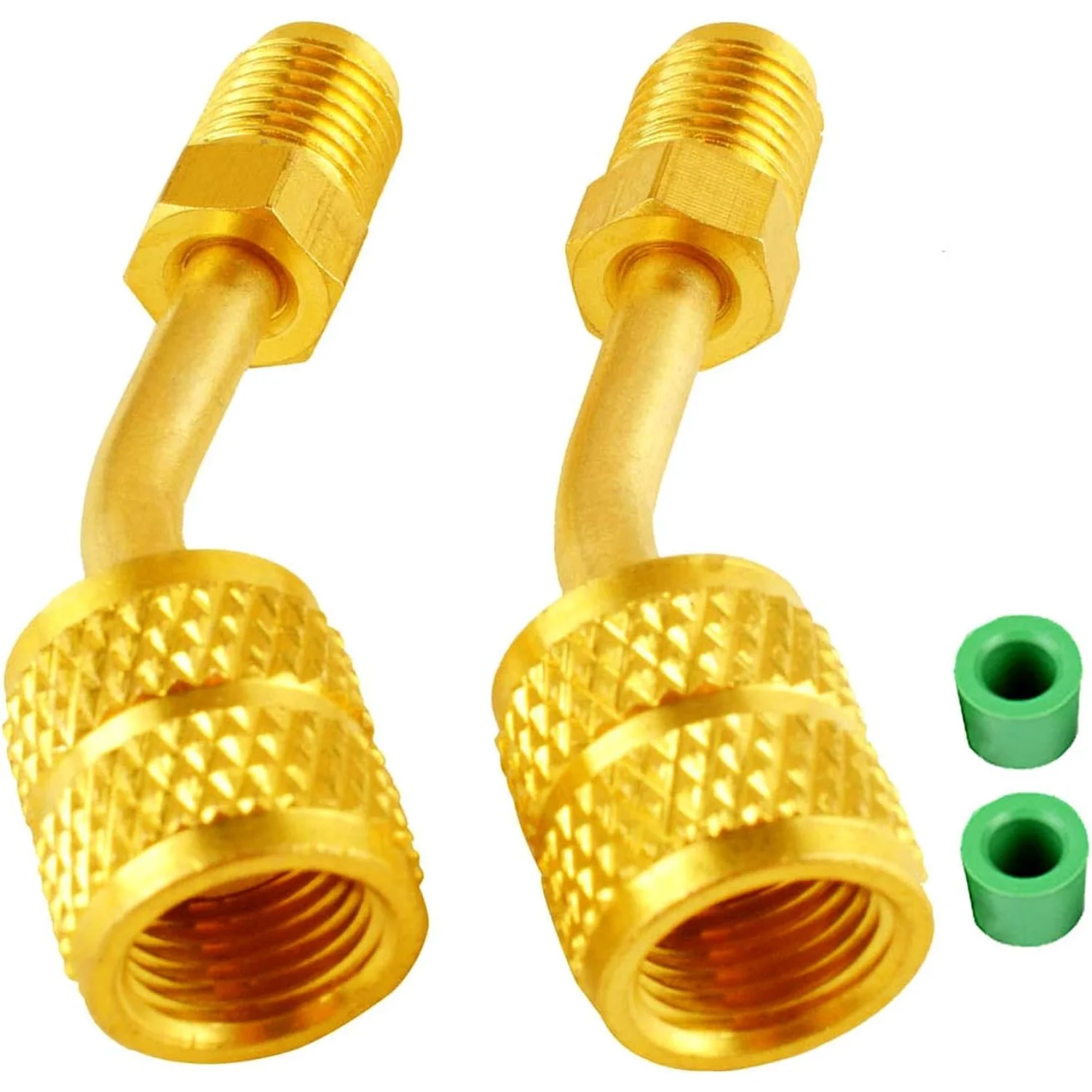 R410a Adapter for Split HVAC System 5/16" Female Quick Couplers x 1/4" Male Flare
R410a Adapter for Split HVAC System 5/16" Female Quick Couplers x 1/4" Male Flare