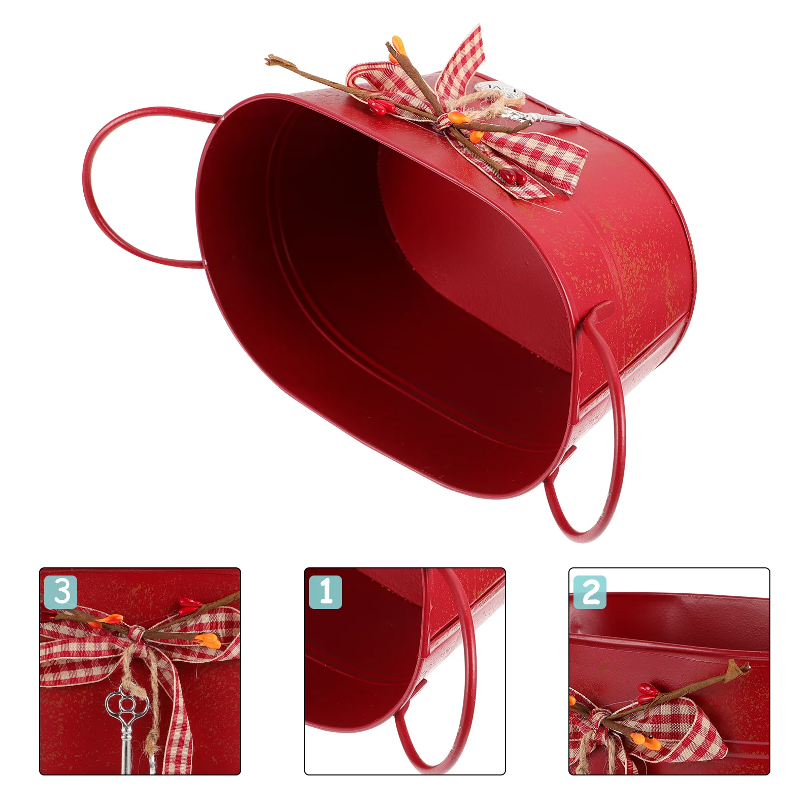 Garden Bucket Flower Buckets Display Outdoor Decor Bowknot Decorative with Handle Home
Garden Bucket Flower Buckets Display Outdoor Decor Bowknot Decorative with Handle Home