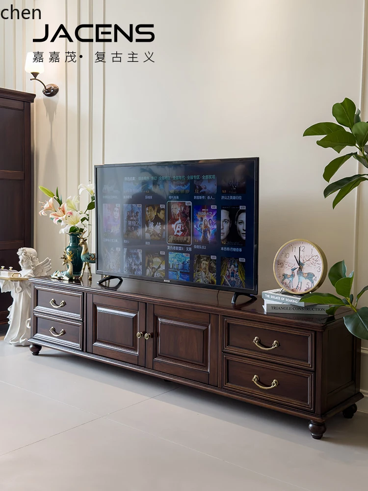 LXC Classical Living Room Solid Wood TV Cabinet with Large Storage Space, Eco-Friendly Paint, Vintage Style, Natural Wood
LXC Classical Living Room Solid Wood TV Cabinet with Large Storage Space, Eco-Friendly Paint, Vintage Style, Natural Wood