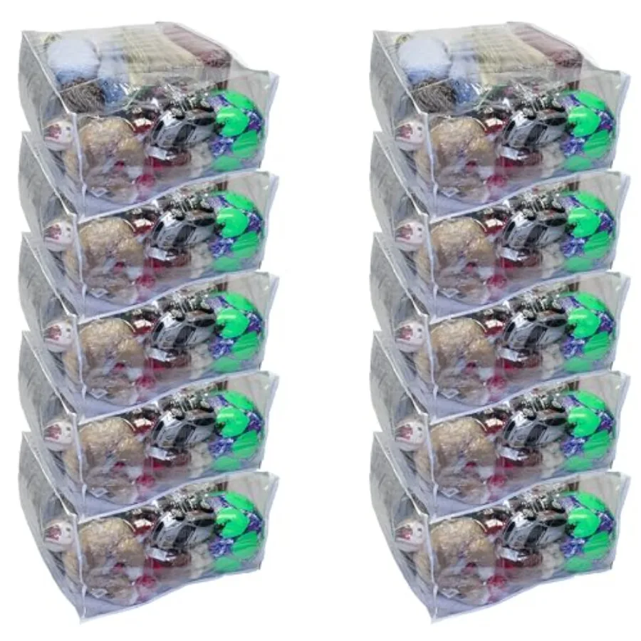 Pack Jumbo Heavy Duty Vinyl Zippered Storage Bags Clear for Sweaters, Blankets, Comforters, Bedding Sets and Much More! (" x 0"
Pack Jumbo Heavy Duty Vinyl Zippered Storage Bags Clear for Sweaters, Blankets, Comforters, Bedding Sets and Much More! (" x 0"