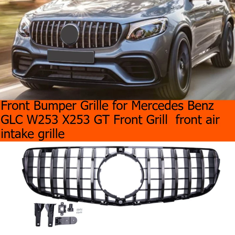 Front Bumper Grille for Mercedes Benz GLC W253 X253 GT Front Grill Front Air Intake Grille
Front Bumper Grille for Mercedes Benz GLC W253 X253 GT Front Grill Front Air Intake Grille