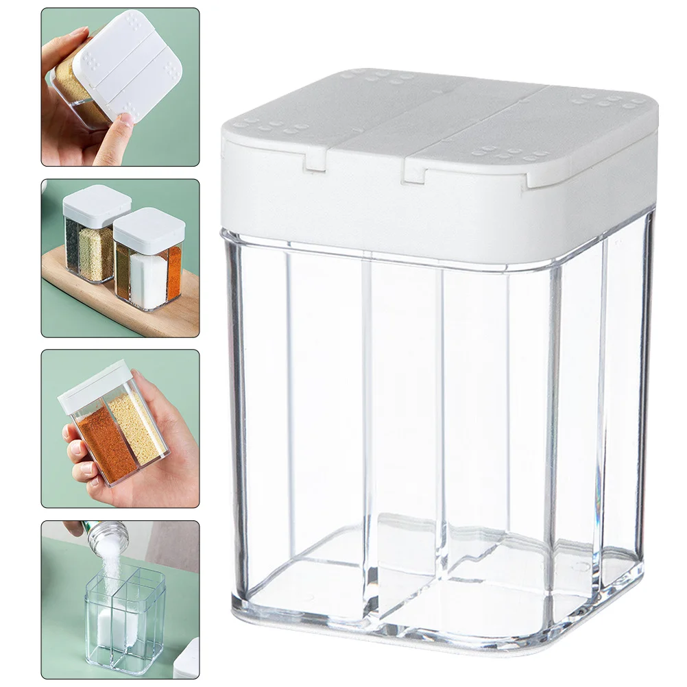2Pcs Reusable Spice Box Seasoning Container Minimalist Style Adjustable Holes Easy to Use and Clean for Kitchen
2Pcs Reusable Spice Box Seasoning Container Minimalist Style Adjustable Holes Easy to Use and Clean for Kitchen