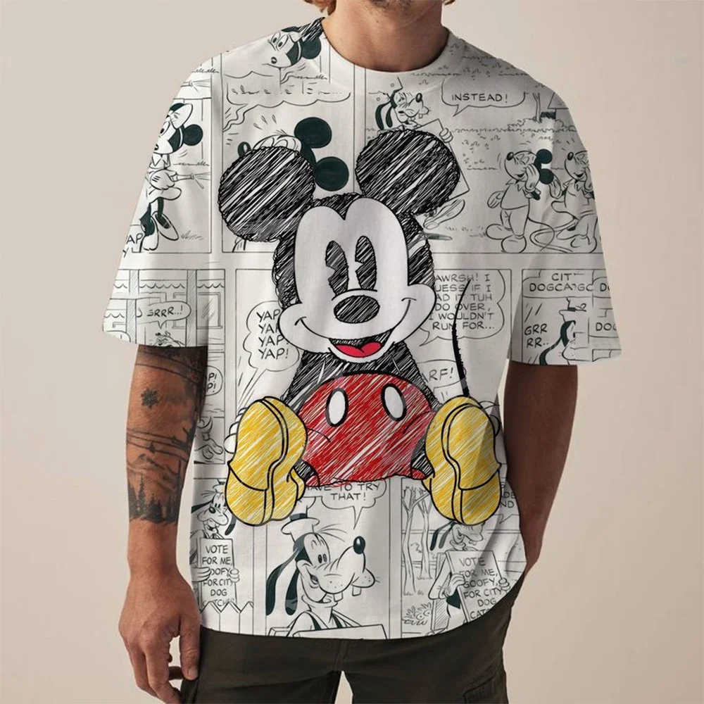 2025 Disney T-Shirts Mickey Minnie Mouse Cartoon Anime 3D Print Streetwear Men Kids Fashion Oversized T Shirt Kids Tees Tops
2025 Disney T-Shirts Mickey Minnie Mouse Cartoon Anime 3D Print Streetwear Men Kids Fashion Oversized T Shirt Kids Tees Tops