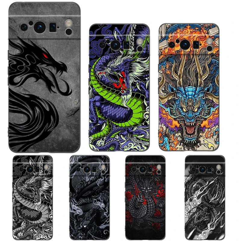 Unique Aesthetic Design Dragon Phone Case Cover for Google Pixel 8 7 6 7A 6A Pro 5G Shockproof Silicone Soft 8 Pro 5G Shell Capa
Unique Aesthetic Design Dragon Phone Case Cover for Google Pixel 8 7 6 7A 6A Pro 5G Shockproof Silicone Soft 8 Pro 5G Shell Capa