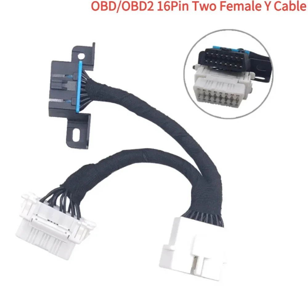НОВЫЙ 16-контактный разветвитель OBD2, удлинительный кабель, инструмент для разъема электронного провода, один разъем, два и женских Y-кабеля, инструмент для удлинения OBD-разветвителя
НОВЫЙ 16-контактный разветвитель OBD2, удлинительный кабель, инструмент для разъема электронного провода, один разъем, два и женских Y-кабеля, инструмент для удлинения OBD-разветвителя