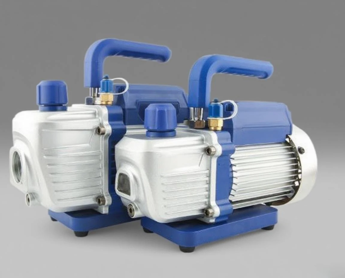 Высоковакуумный насос емкостью 1л/2л/4л опционально, используемый для обслуживания холодильного оборудования кондиционеров и нажимного экрана.
Высоковакуумный насос емкостью 1л/2л/4л опционально, используемый для обслуживания холодильного оборудования кондиционеров и нажимного экрана.