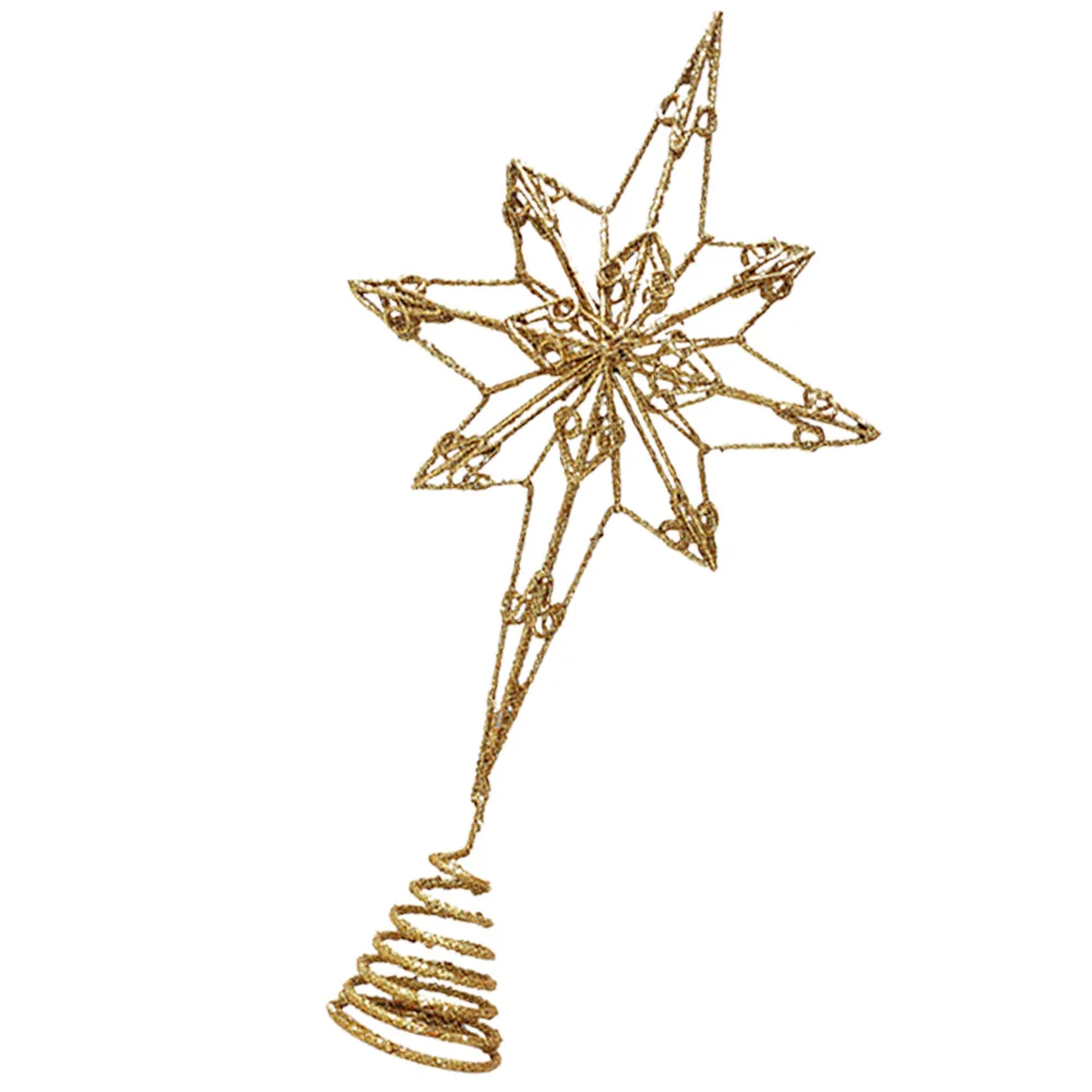 Christmas Tree Top Star Decoration Holiday Treetop Topper Ornaments Decorate Iron
Christmas Tree Top Star Decoration Holiday Treetop Topper Ornaments Decorate Iron