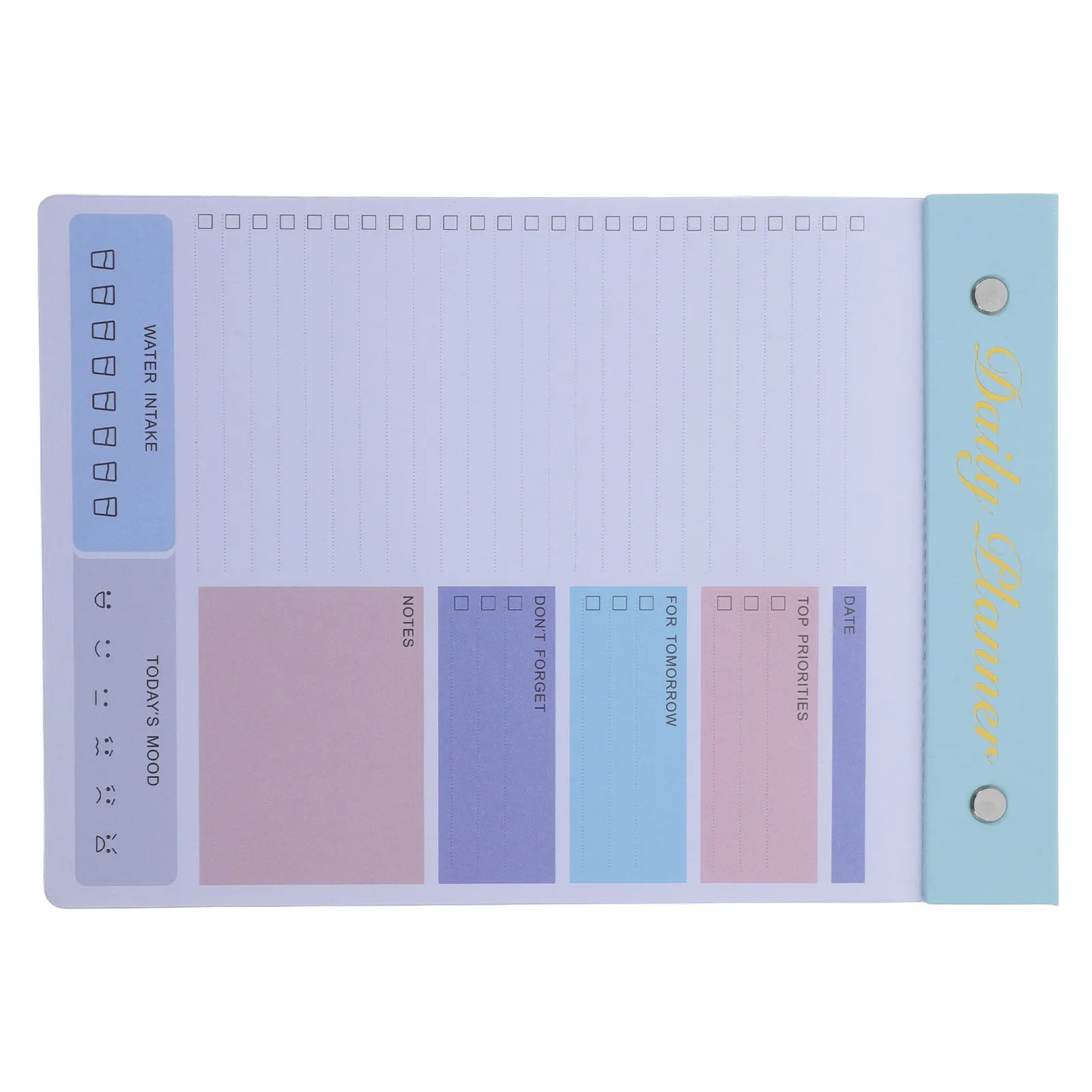 Planner Notepad B5 Tearable Simple Portable Daily Schedule Organizer Book Memo Pads for Work School Travel Planning
Planner Notepad B5 Tearable Simple Portable Daily Schedule Organizer Book Memo Pads for Work School Travel Planning