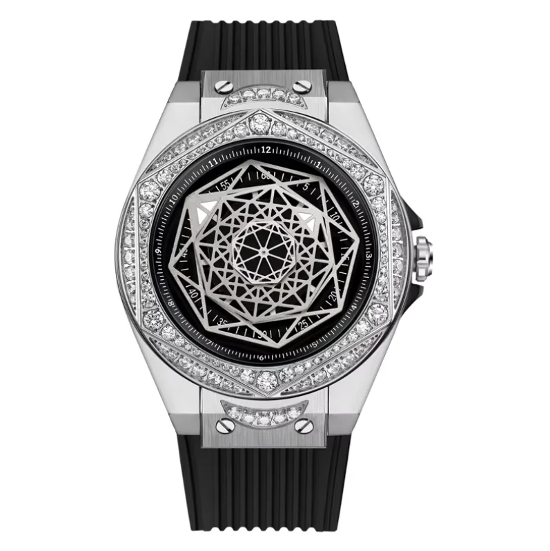 Женские кварцевые часы HANBORO, 36 мм, светящиеся, водонепроницаемые до 50 м, с резиновым ремешком, корпус с 112 кристаллами
Женские кварцевые часы HANBORO, 36 мм, светящиеся, водонепроницаемые до 50 м, с резиновым ремешком, корпус с 112 кристаллами