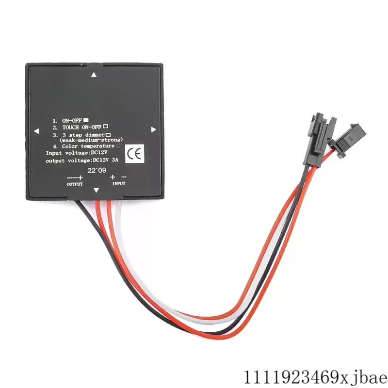 DC 5V~12V Touch Sensor LED Dimmer Switch for Mirrors
DC 5V~12V Touch Sensor LED Dimmer Switch for Mirrors