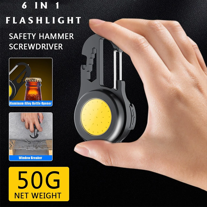 COB Work Light Mini Flashlight with Magnetic Screwdriver Outdoor Camping Lamp USB Rechargeable Super Bright LED Keychain Lights
COB Work Light Mini Flashlight with Magnetic Screwdriver Outdoor Camping Lamp USB Rechargeable Super Bright LED Keychain Lights