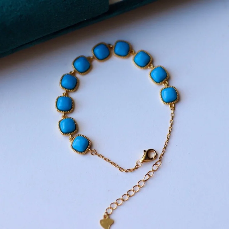 Natural Pine Manual Bracelet Sterling Silver 18K Gold Plating Simple Fashion All-Matching
Natural Pine Manual Bracelet Sterling Silver 18K Gold Plating Simple Fashion All-Matching