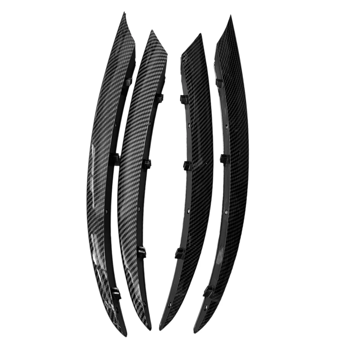 4Pc Front Bumper Lip Splitter Trim Strips Fog Lights Grille Spoiler for C Class W205 2015-2019 C180 C200 B
4Pc Front Bumper Lip Splitter Trim Strips Fog Lights Grille Spoiler for C Class W205 2015-2019 C180 C200 B