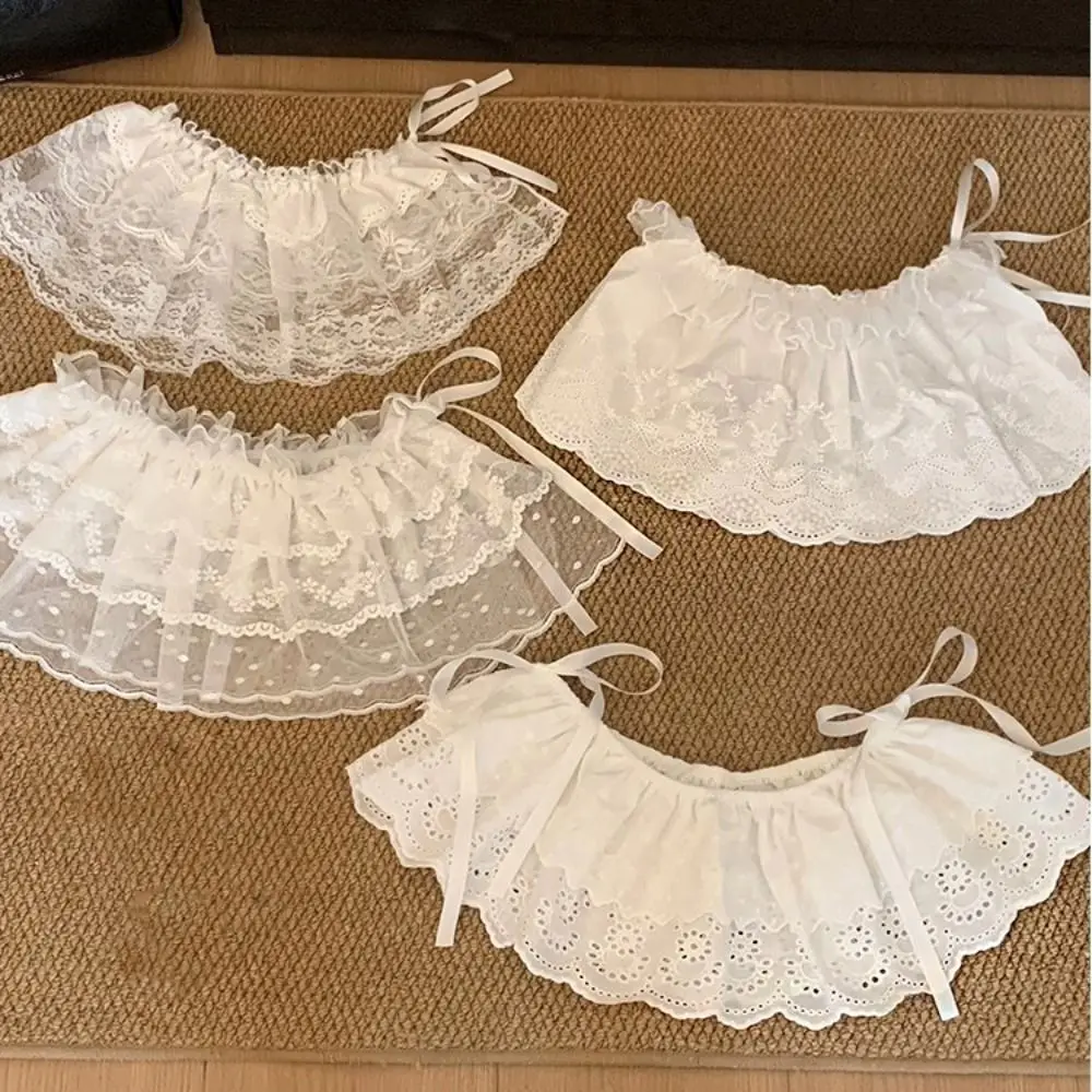 Sweet Balletcore Lace Mini Skirts White Elastic Ruffle Short Skirts Flower High Waist Butt Curtain Girl
Sweet Balletcore Lace Mini Skirts White Elastic Ruffle Short Skirts Flower High Waist Butt Curtain Girl