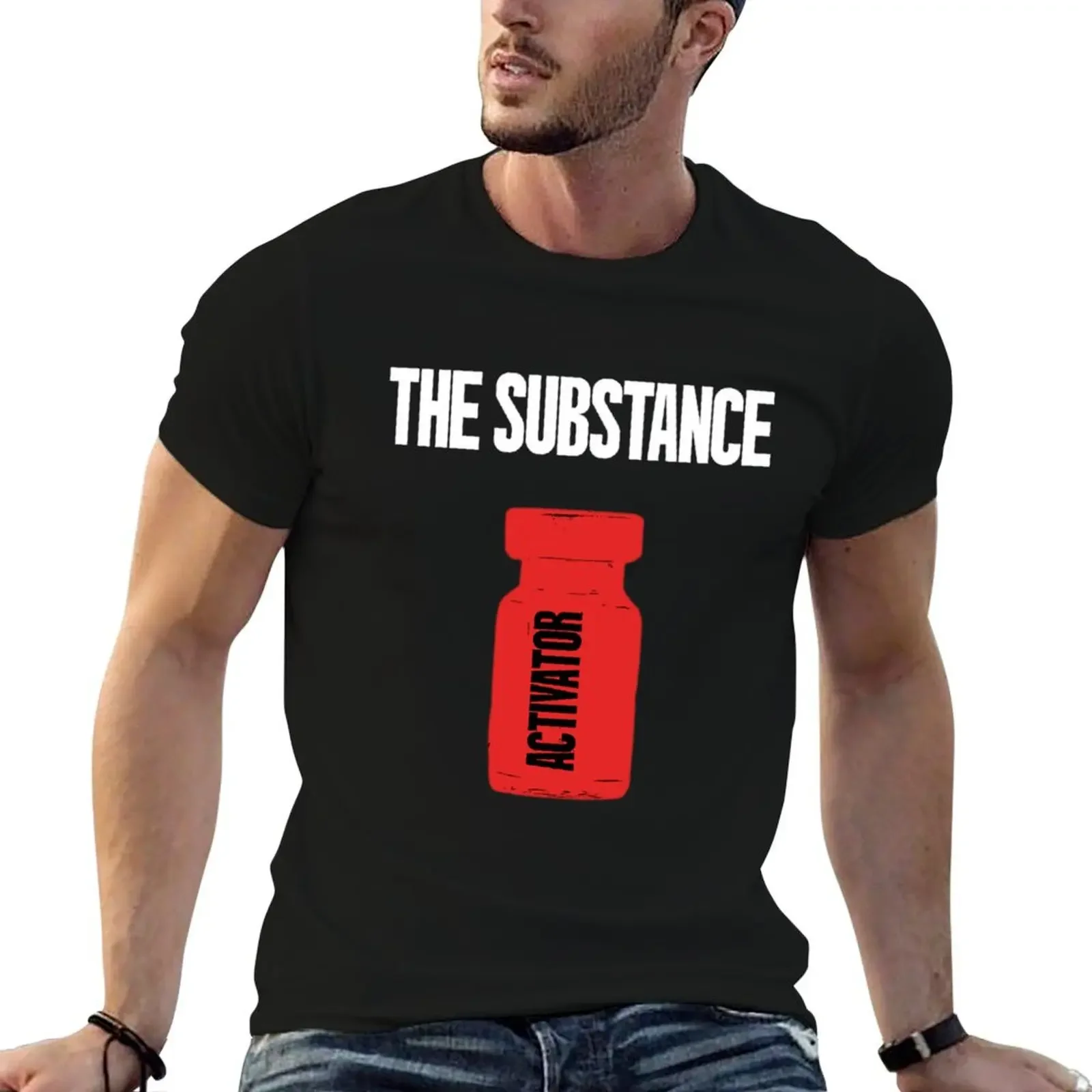 The Substance movie poster T-Shirt plain summer tops shirts graphic t shirts for men
The Substance movie poster T-Shirt plain summer tops shirts graphic t shirts for men