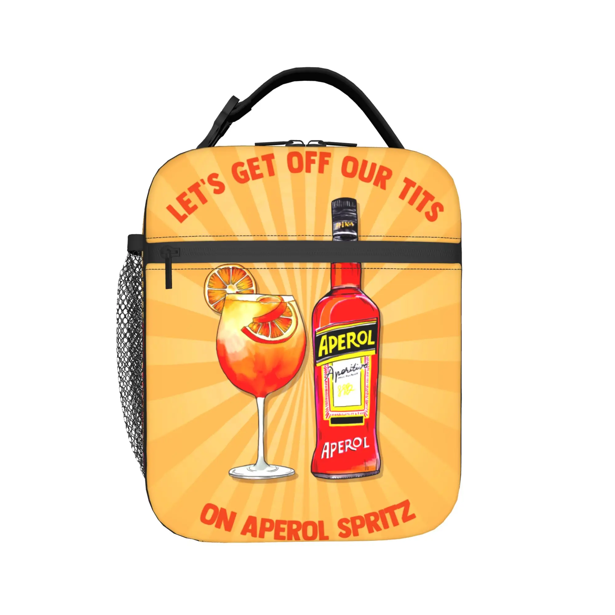 Custom Aperols Spritz Print Insulated Lunch Bags Love Drinking Cocktail Resuable Cooler Thermal Bento Box Work School Travel
Custom Aperols Spritz Print Insulated Lunch Bags Love Drinking Cocktail Resuable Cooler Thermal Bento Box Work School Travel